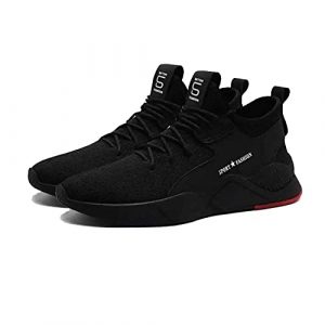 TYING Men's Trendy & Stylish (9273) Black & Sports Sneakers Running Shoes 9 UK