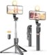 Android 11 Name Selfie Stick Tripod with Detachable Wireless Remote, Extendable Selfie Stick Tripod with LED Fill Light, for iPhone 13/13 Pro/12/11/11 Pro/XS Max/XS/XR/X/8/7 and Android Smartphone
